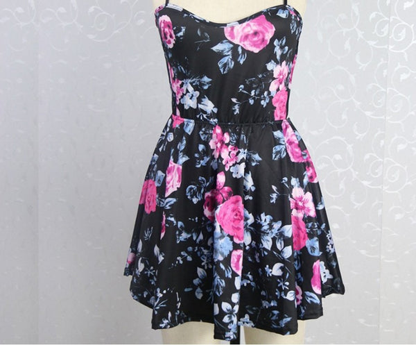 Tunic Slip Sleeveless Gothic Dress