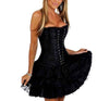 Sexy Underbust Corset Bustier Lace Dress