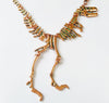 Gothic Dinosaur Skeleton Necklace