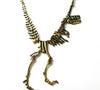 Gothic Dinosaur Skeleton Necklace